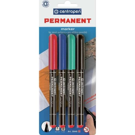 Picture of Permanent  Marker 4 Colours