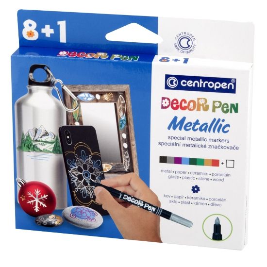 Picture of Décor Metallic Marker Set Of 12