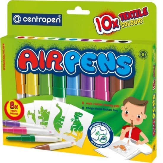 Picture of Airpens 10Pcs Textile Colours