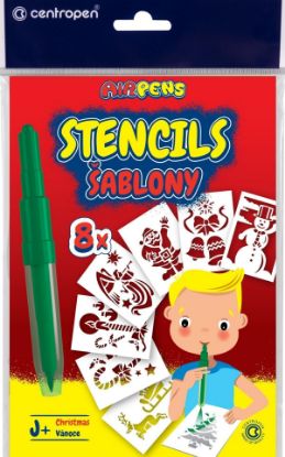 Picture of Stencils 8Pcs Christmas