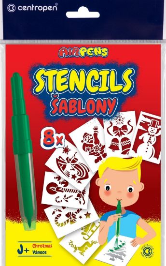 Picture of Stencils 8Pcs Christmas