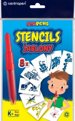 Picture of Stencils 8Pcs Boys