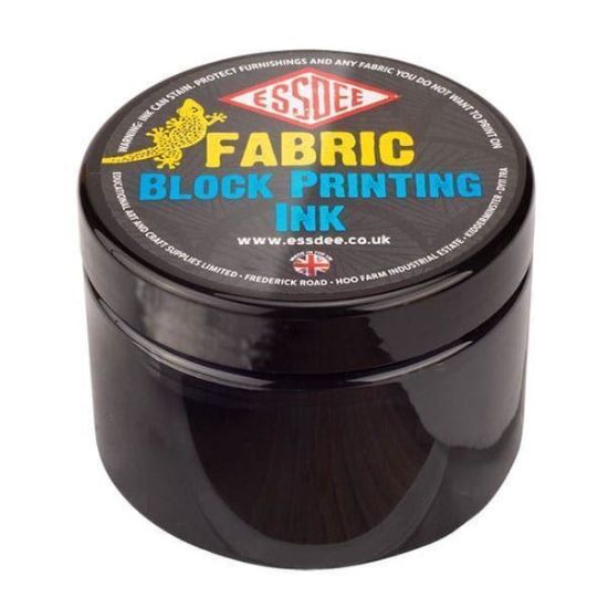 Picture of Fabric Block Printing Ink Black