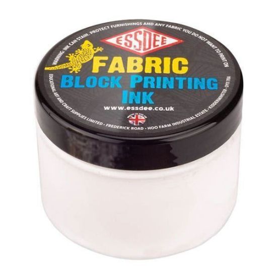 Picture of Fabric Block Printing Ink White