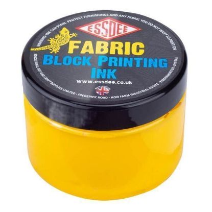 Picture of Fabric Block Printing Ink Yellow