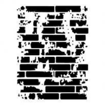 Picture of Cadence Stencil Brick Wall
