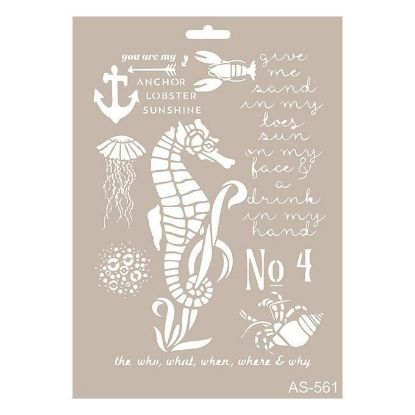 Picture of Cadence Stencil Sea Theme