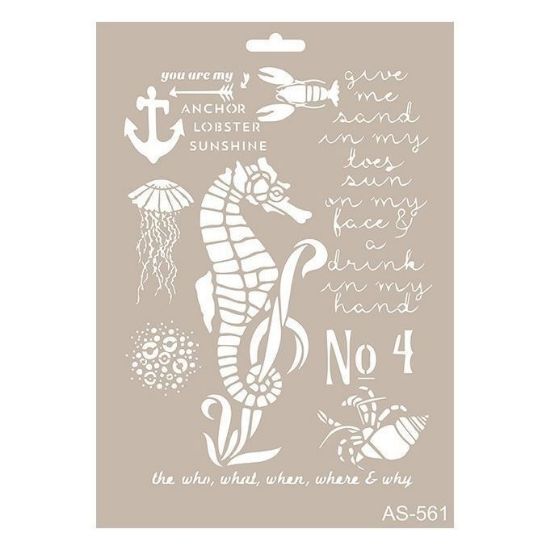 Picture of Cadence Stencil Sea Theme