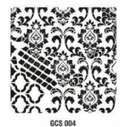 Picture of Cadence Stencil Damask With Imperial