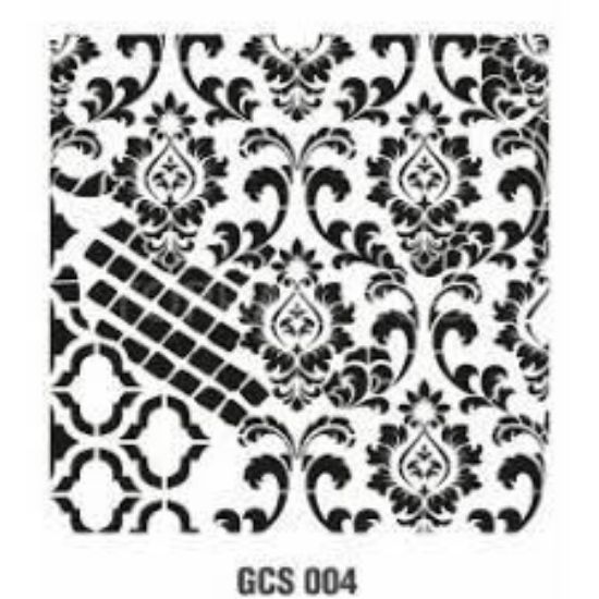 Picture of Cadence Stencil Damask With Imperial