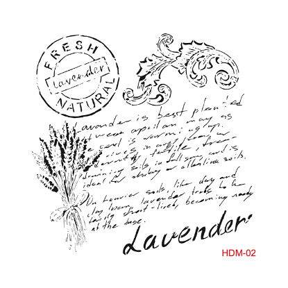 Picture of Cadence Stencil Lavender 