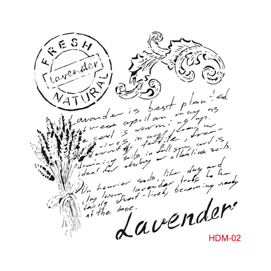 Picture of Cadence Stencil Lavender 