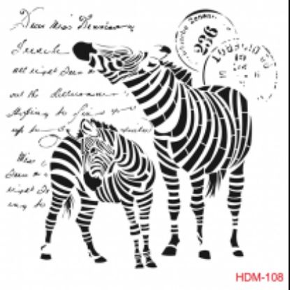 Picture of Cadence Stencil Zebra 