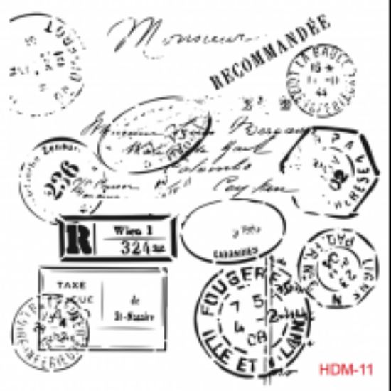 Picture of Cadence Stencil Post Stamps
