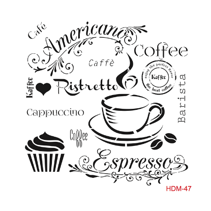 Picture of Cadence Stencil Coffee