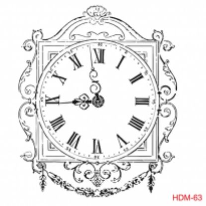 Picture of Cadence Stencil Clock