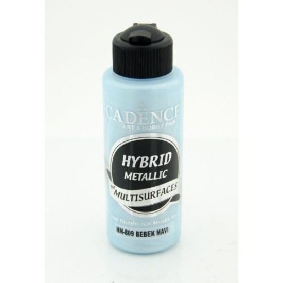 Picture of Hybrid Metallic 70Ml Baby Blue