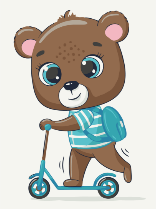 Picture of Schoolboy Bear Wrapped