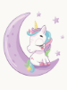 Picture of Unicorn On The Moon Wrapped