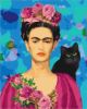 Picture of Frida With A Cat Wrapped