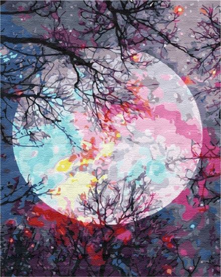 Picture of Overlooking The Moon Wrapped