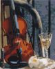 Picture of Violin With Wine Wrapped