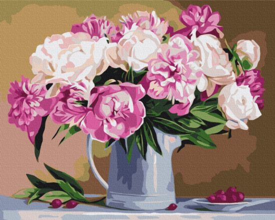Picture of Peonies Still-Life Boxed