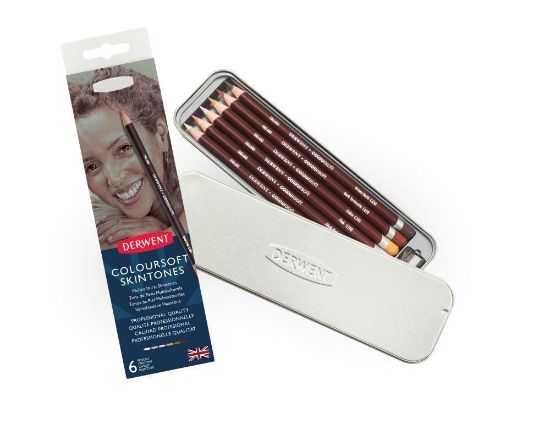 Picture of Coloursoft Pencil Skintone Tin 6