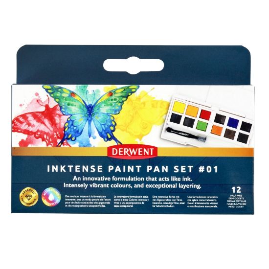 Picture of Inktense Paint Pan Set 12 #1