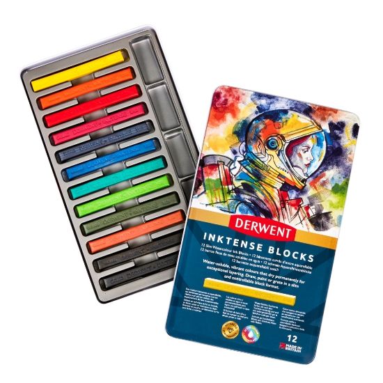 Picture of Inktense Block Tin 12