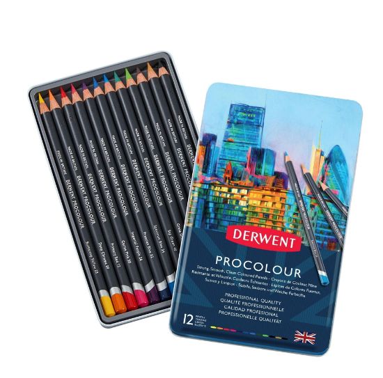 Picture of Procolour Pencil Tin Of 12