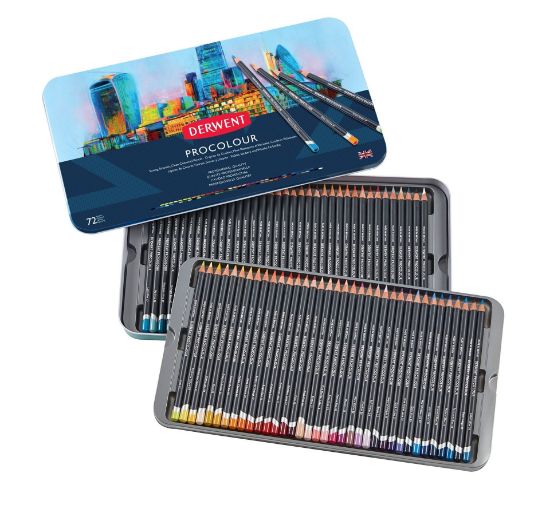 Picture of Procolour Pencil Tin Of 72