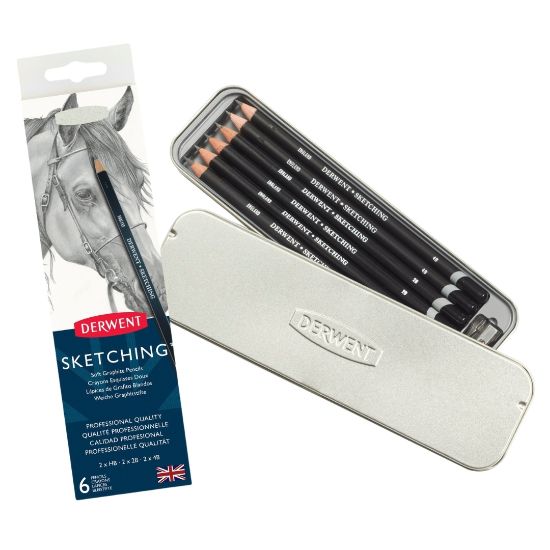 Picture of Derwent Sketching Tin (6)