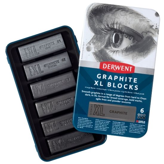 Picture of Derwent Xl Graphite Tin 6