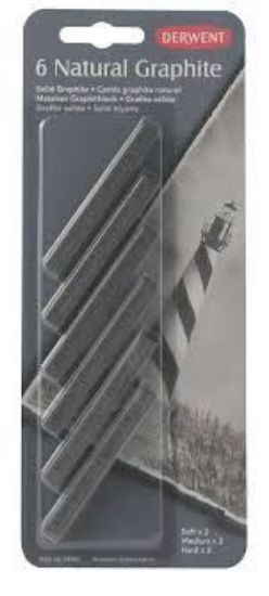 Picture of Natural Graphite Med 6Pcs