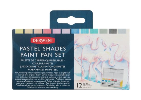 Picture of Derwent Pastel Shades Paint Pan Set