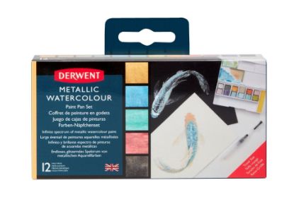 Picture of Derwent Metallic Paint Pan Set