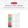 Picture of Derwent Metallic Paint Pan Set