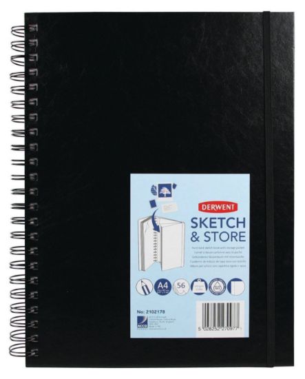 Picture of Derwent Sketch & Store Book A4