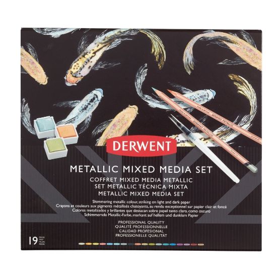 Picture of Derwent Metallic Mixed Media Set