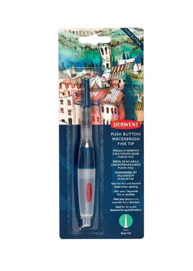 Picture of Derwent Push Button Waterbrush Fine