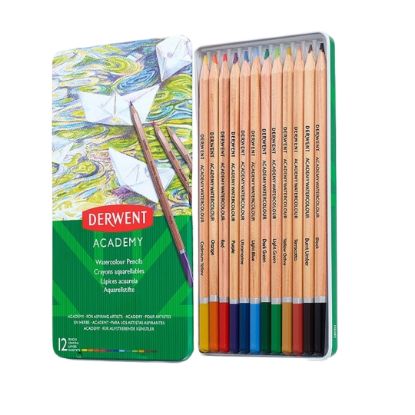 Picture of Academy Pencil W/Col Tin 12 