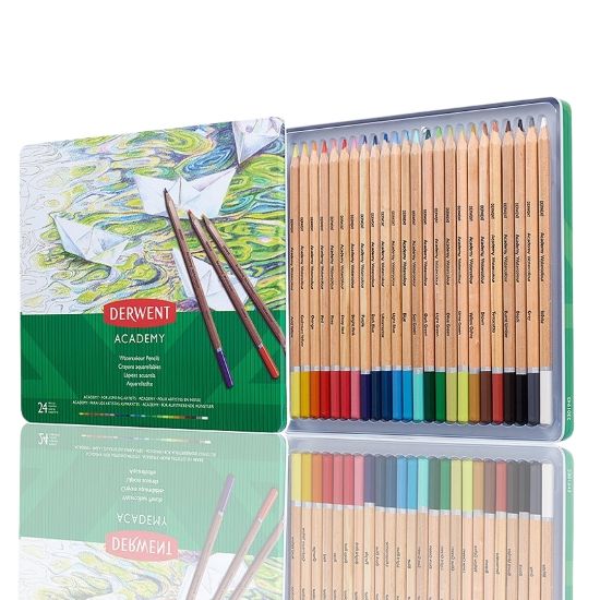 Picture of Academy Pencil W/Col Tin 24