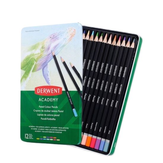 Picture of Academy Pastel Pencils Tin 12