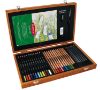 Picture of Academy Wooden Gift Box Colouring Pencils