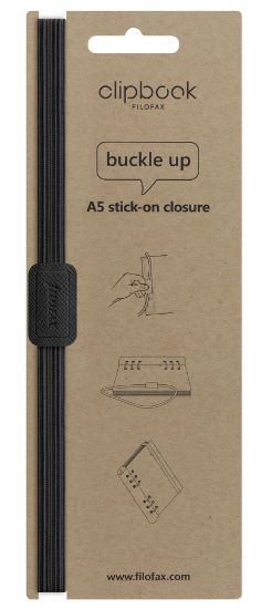 Picture of C/Book A5 Elastic Closure Black (A)