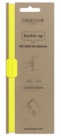 Picture of C/Book A5 Elastic Closure Yellow (A)