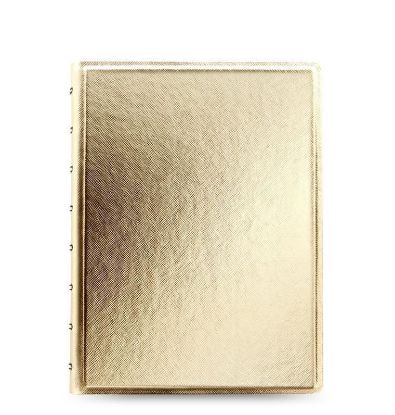 Picture of N/Book A5 Saffiano Metallic (C) Gold