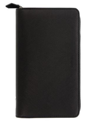 Picture of Org Personal Compact Saffiano Zip (C) Black