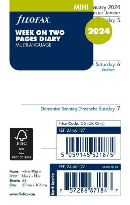 Picture of Mini Traditional Week To View (D) (R) English